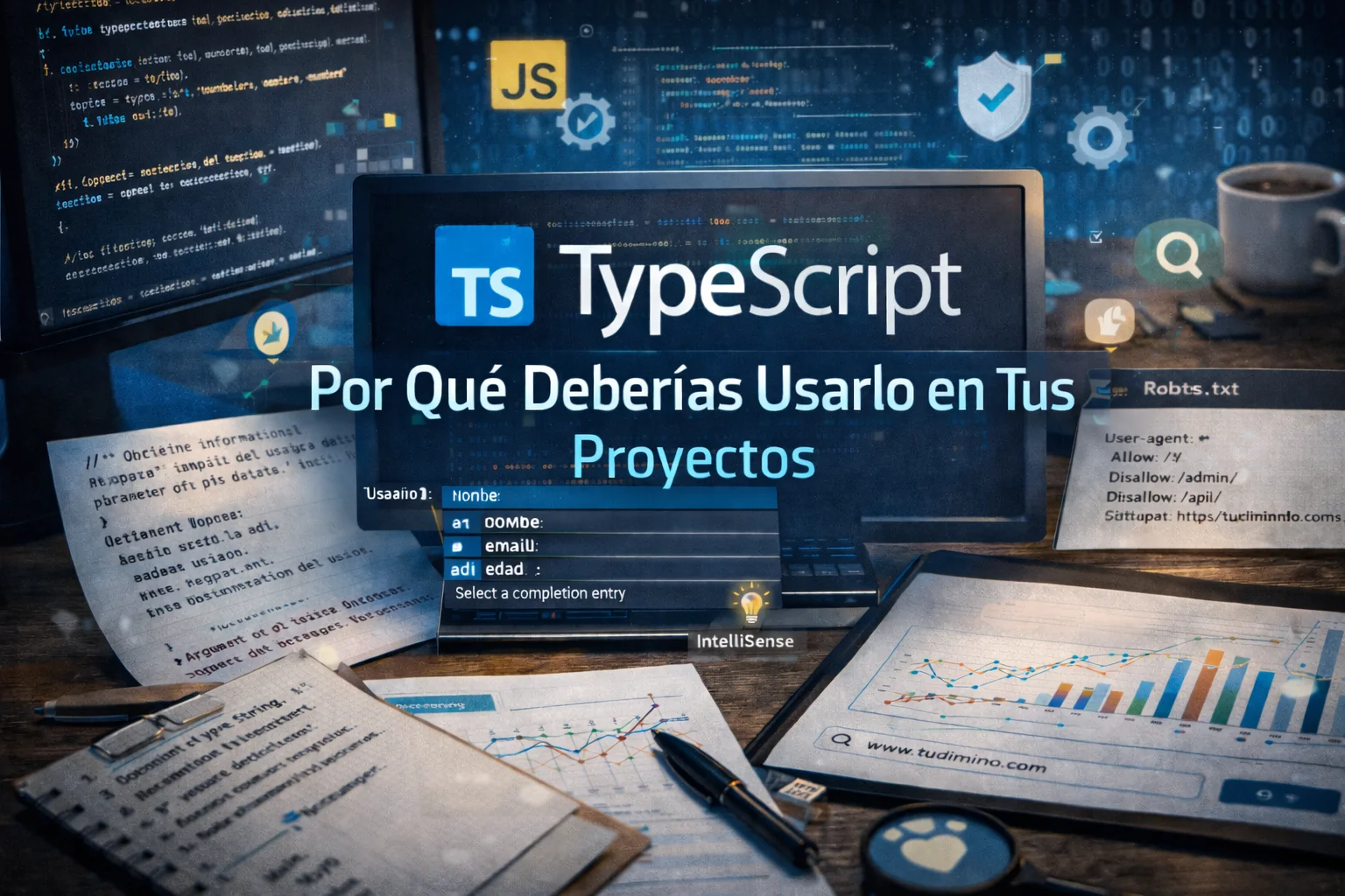 Grafico de codigo Typescript